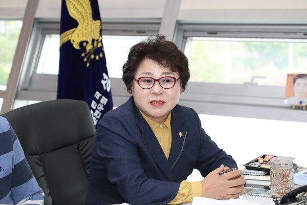 박영애 경기 성남시의회 운영위원장 [성남시의회 제공]