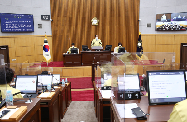 대전 서구의회 제262회 임시회가 오는 26일까지 열린다. [서구의회 제공]