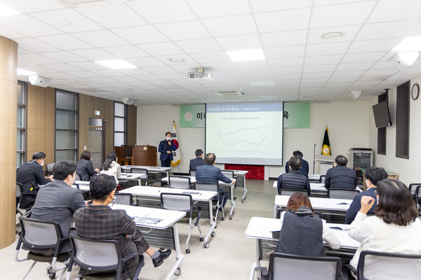 강서구의회가 최근 진행한 이해충돌방지교육 현장. [강서구의회 제공]