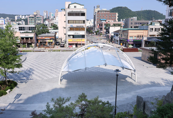 대학로 문화공원. [삼척시 제공] 