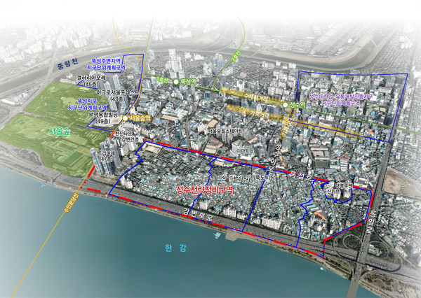 성동구 성수전략정비구역 대상지.[성동구 제공]