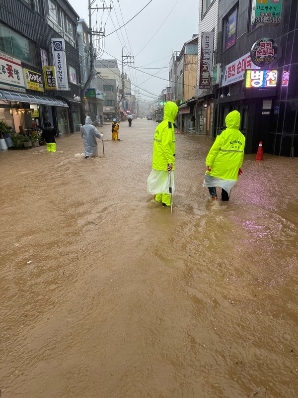 강원 고성군은 2022년 하수도정비 중점관리지역으로 지정된 간성읍(신안리·상리·하리 일원), 거진읍(거진리 원) 도심지역에 대한 하수도 정비사업을 본격 추진한다고 11일 밝혔다. [고성군 제공] 