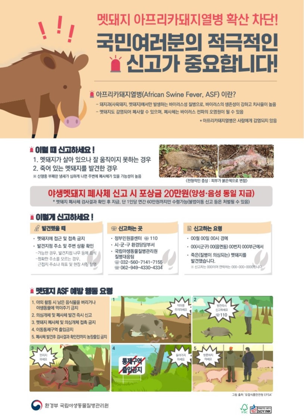 [원주지방환경청 제공]