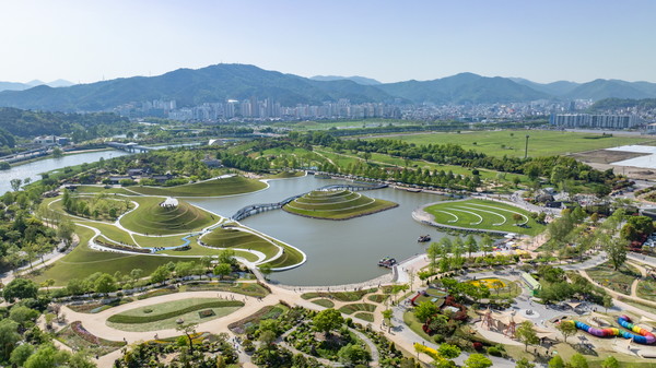 순천만국가 정원 전경. [순천시 제공]