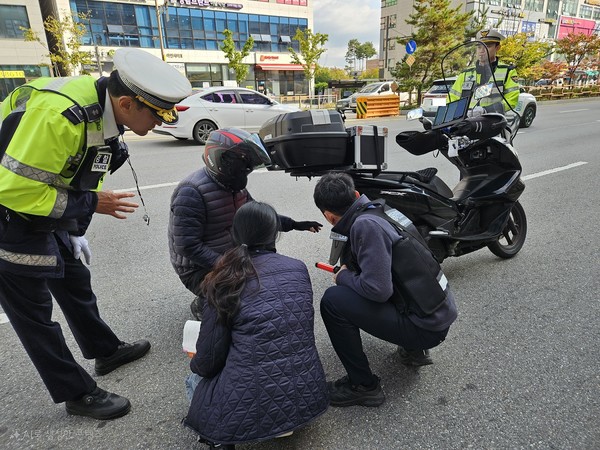 경기 남양주시는 불법 자동차에 대한 합동단속을 실시했다고 27일 밝혔다. [남양주시 제공] 