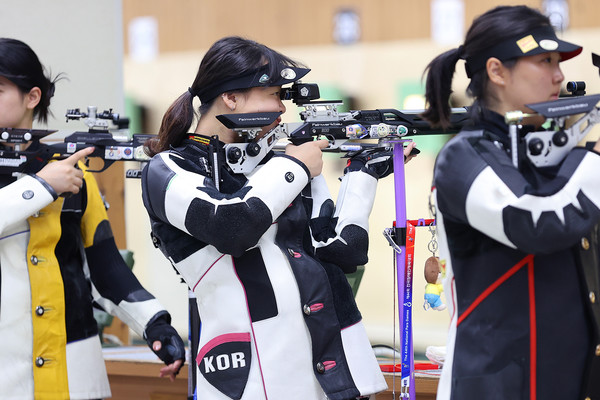 사격 정다인 세계신기록 [대한장애인체육회 제공]